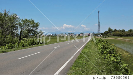 きらら街道(北海道南幌町) きらら街道(北海道南幌町) 78680561