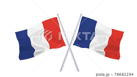 フランスの国旗 78682294