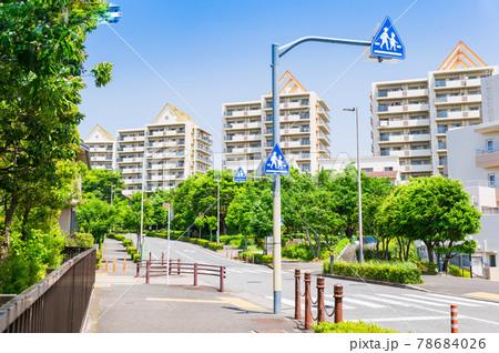 住宅街・新興住宅街イメージ 住宅街・新興住宅街イメージ 78684026
