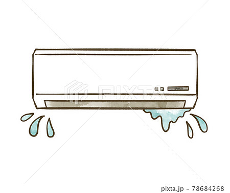 水漏れしているエアコン 78684268
