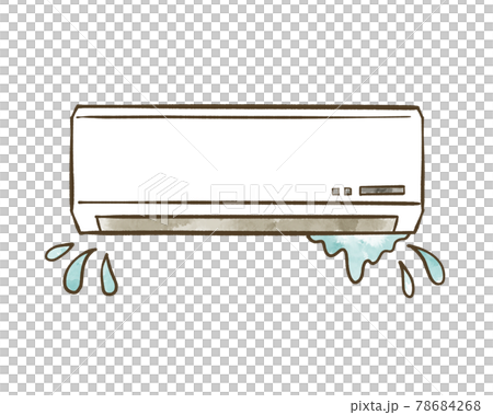 水漏れしているエアコン 78684268