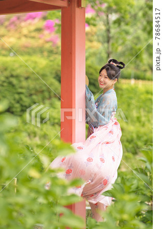 中国漢服女子のポートレート 中国漢服女子のポートレート 78684517