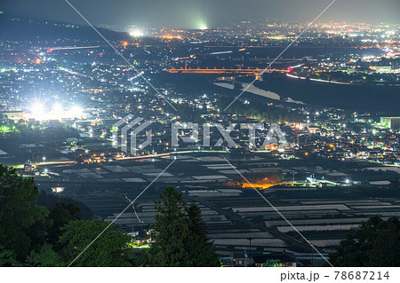 《長野県》姨捨駅の夜景・夜景の名所 78687214