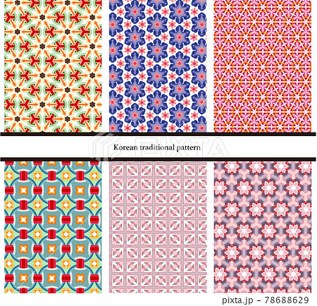 Korean traditional pattern Korean traditional pattern 78688629