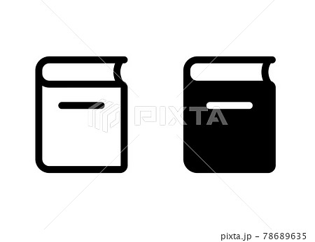 本のアイコンセット 本のアイコンセット 78689635