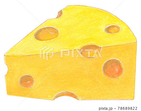 手描き飲食メニュー　チーズ 78689822