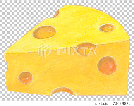 手描き飲食メニュー　チーズ 78689822