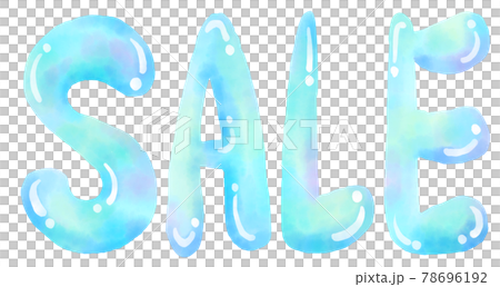 插圖字符_SALE_blue_horizontal 78696192