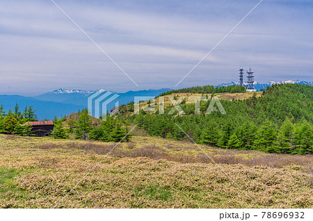 （長野県）美ヶ原高原　王ヶ頭の通信施設 78696932