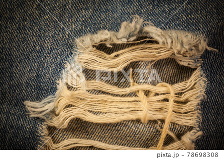 Torn denim vintage background. 78698308