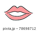 唇のイラスト 78698712