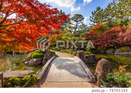 紅葉の徳川園〈愛知県名古屋市〉 紅葉の徳川園〈愛知県名古屋市〉 78701193
