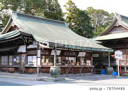 愛知県豊川市豊川稲荷の「御札受所」 78704489