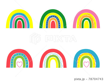 Rainbow vector illustration 78704743