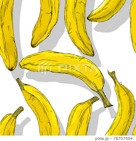 Bananas repeating pattern 78707004