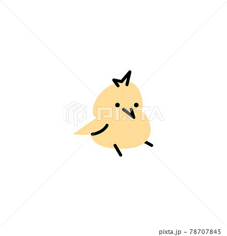Chick. Vector logo in bold line style 78707845