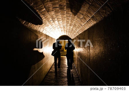 隧道 洞門 トンネル 78709403