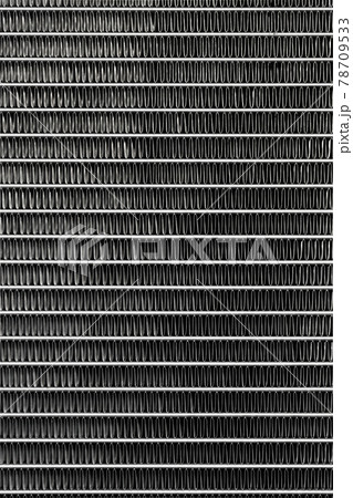 car aluminum radiator for motor cooling, close-up view details 78709533