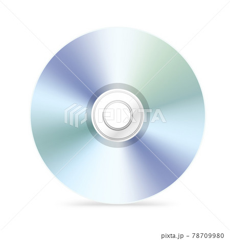 Digital compact disc vector illustration isolated on white background Digital compact disc vector illustration isolated on white background 78709980