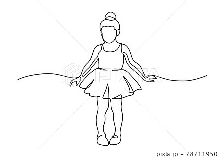 Nice little cute children girl in dance dress dancing ballet. Nice little cute children girl in dance dress dancing ballet. 78711950