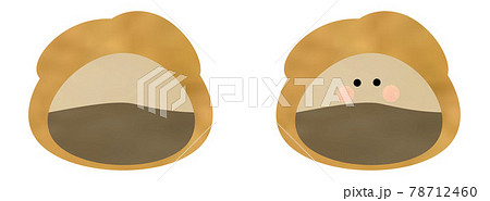 ダブルクリームのシュークリーム　チョコカスタード&コーヒーホイップ　顔ありと顔なし 78712460