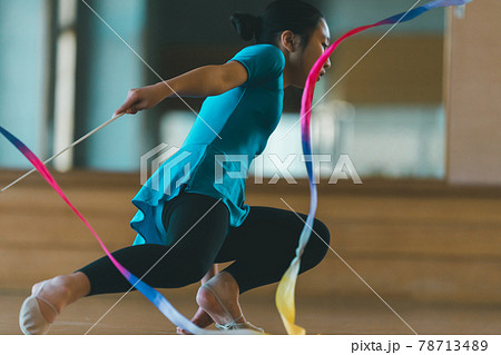 rhythmic gymnastics rhythmic gymnastics 78713489