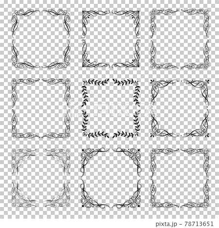 典雅古典裝飾畫框 典雅古典裝飾畫框 78713651