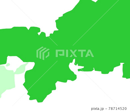 近畿地方のシンプルなイラストイメージ 78714520