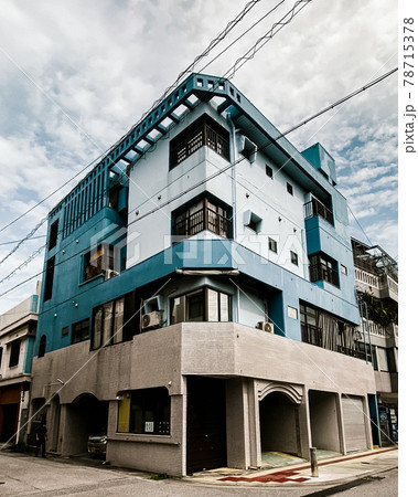 沖縄の建物の写真素材