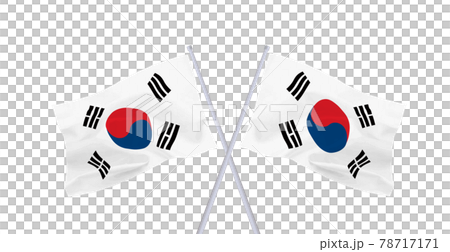 韓国の国旗 78717171