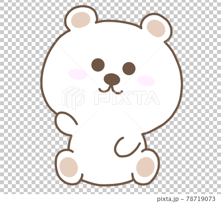 白熊舉起手 78719073