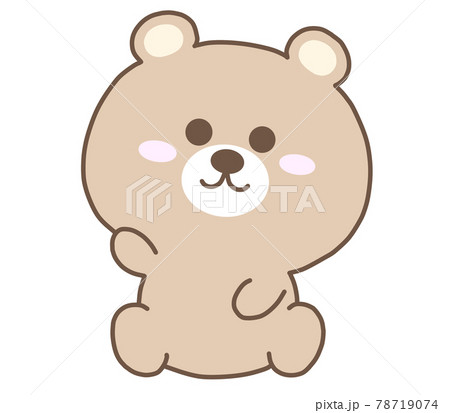 手をあげるくま 78719074