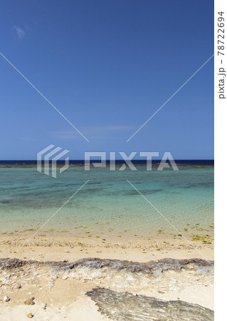 鹿児島県　徳之島の天城町与名間ビーチ 78722694