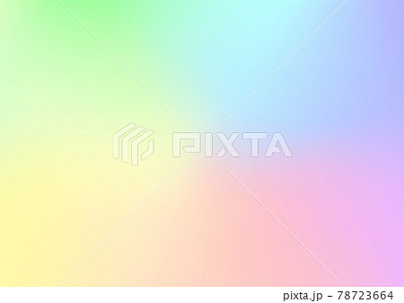 中心に集まる虹色のグラデーション背景ベクター素材のイラスト素材