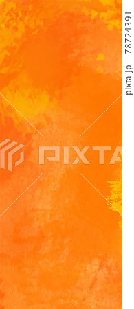 Watercolor red and orange color abstract banner. 78724391