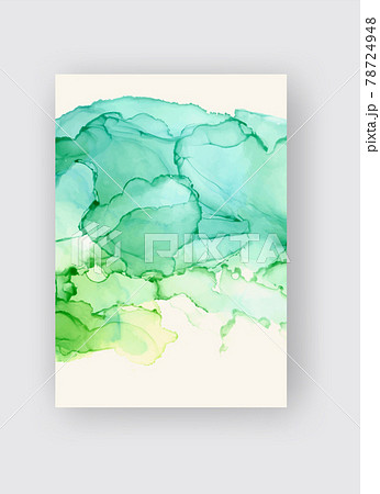 Alcohol ink vector texture banner. Fluid ink abstract background. Alcohol ink vector texture banner. Fluid ink abstract background. 78724948