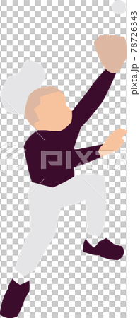 棒球男孩跳 78726343