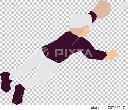 野球ダイビング 78726347