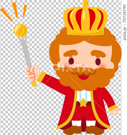 The smiling king with a cane The smiling king with a cane 78726790