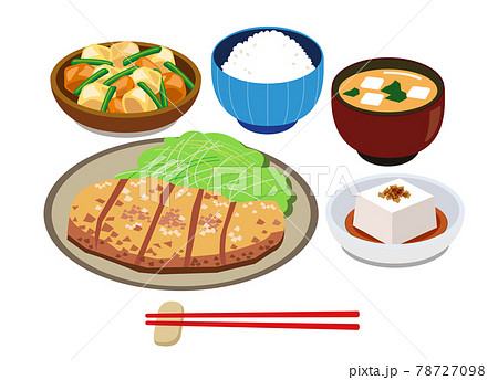カツ定食 78727098