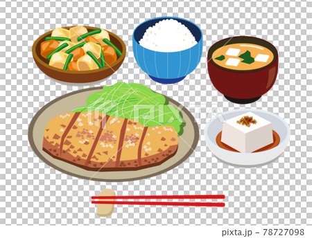 カツ定食 78727098