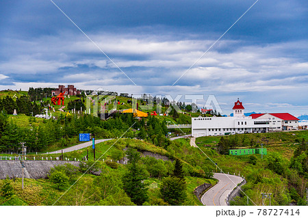 (長野県)道の駅・美ヶ原高原 北アルプス遠望 (長野県)道の駅・美ヶ原高原 北アルプス遠望 78727414