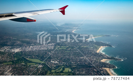 Aerial view on Sydney, New South Wales, Australia 78727484