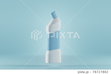 Toilet cleaner on isolated blue background.... - Stock Illustration  [78727802] - PIXTA