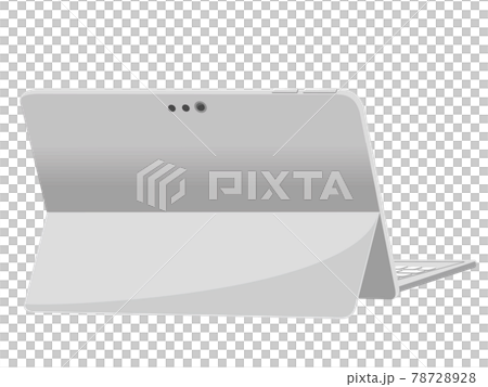 Laptop back / illustration material 78728928