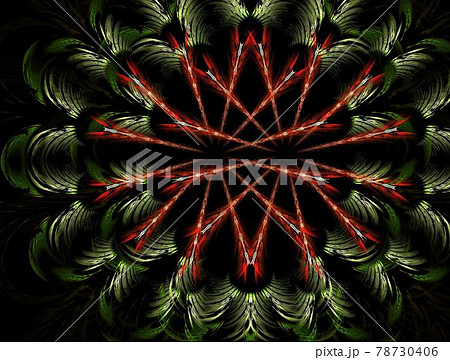Imaginatory fractal background generated Image 78730406