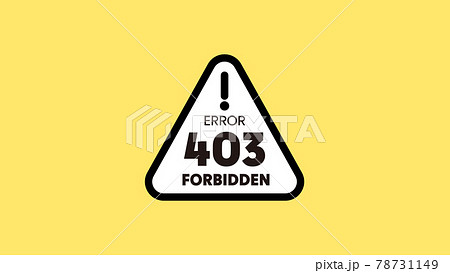 403エラーページのイラスト素材:ステータスコード ERROR 403 403エラーページのイラスト素材:ステータスコード ERROR 403