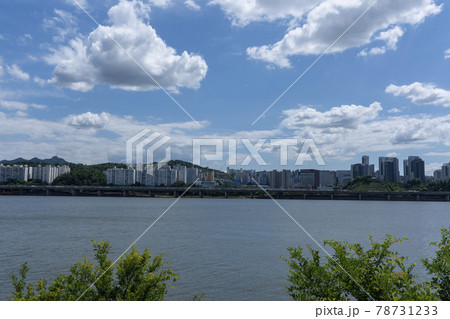 風景 韓国 空 78731233