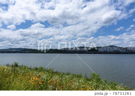 風景 韓国 空 78731261