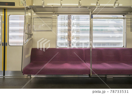 京王線 新宿行き 府中駅 府中駅ホーム 車内 座席 京王線 新宿行き 府中駅 府中駅ホーム 車内 座席 78733531